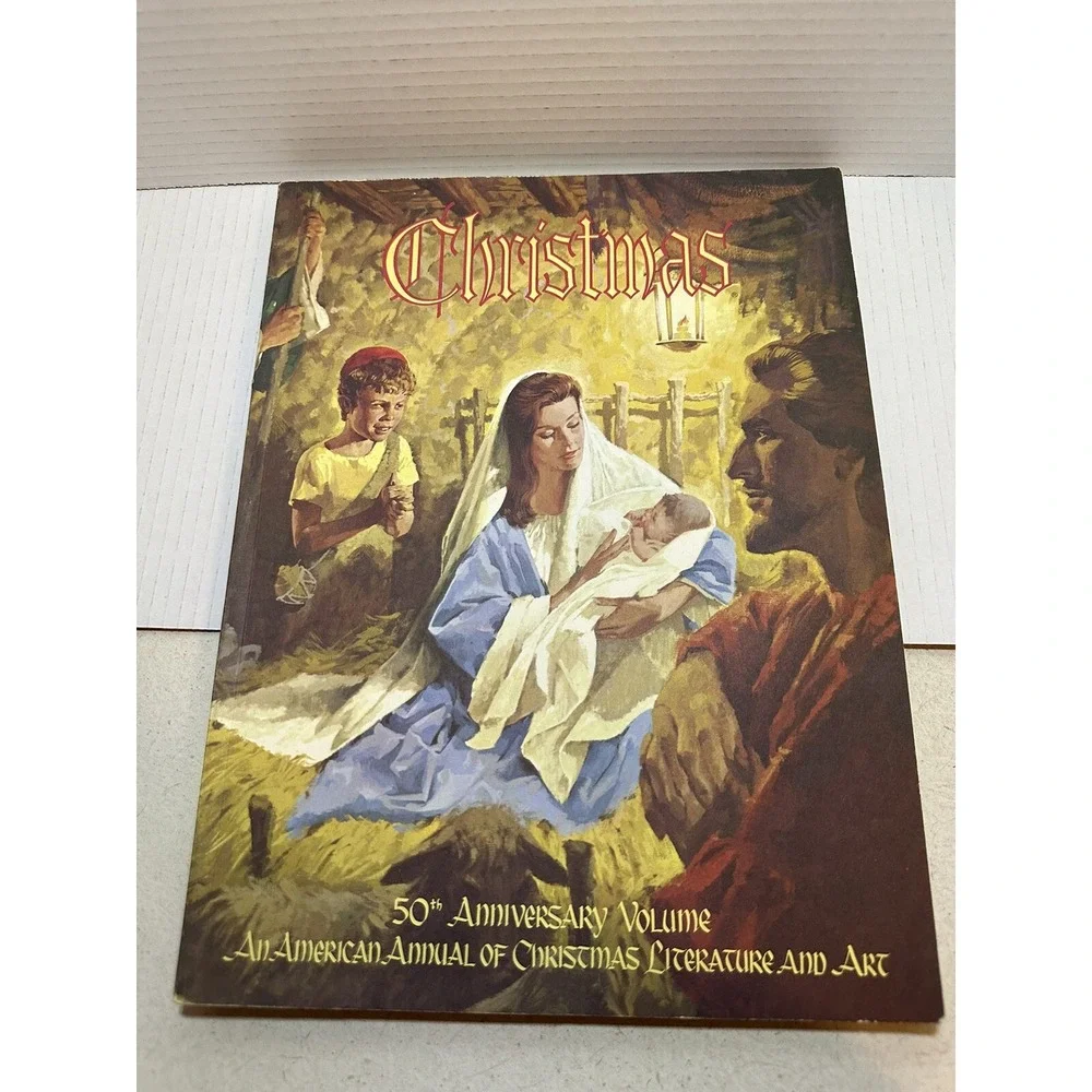 Lot Of 4 The American Annual of Christmas Literature and Art Volumes 44,45,50,51